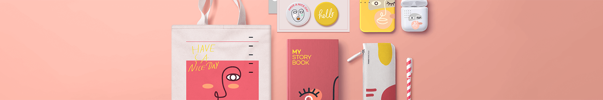 배경 - 판촉물유통